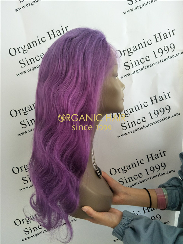 Beautiful full lace wigs with baby hair from Organic hair R9